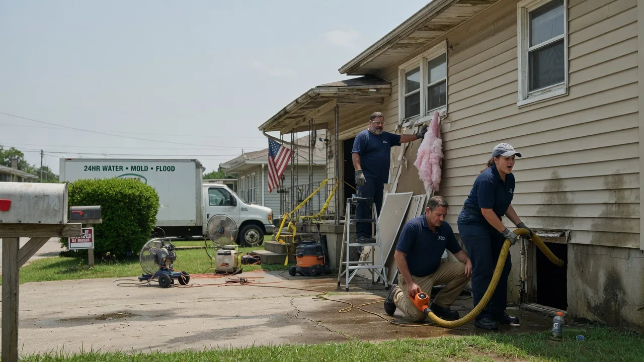 Water Damage Repair in Pontiac, IL near me
